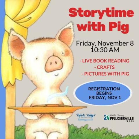 Storytime with Pig Graphic