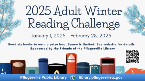 Adult Winter Reading Challenge, January 1, 2025-February 28, 2025