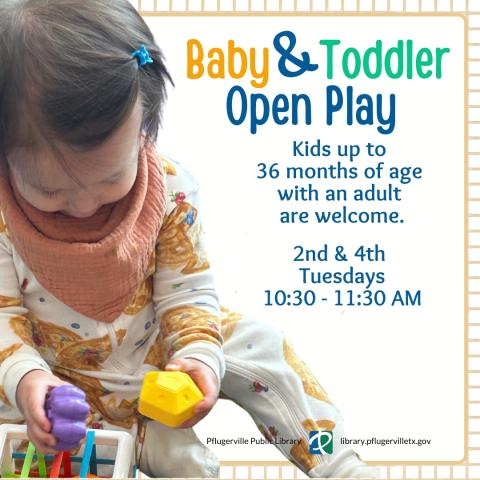 baby playing with toys