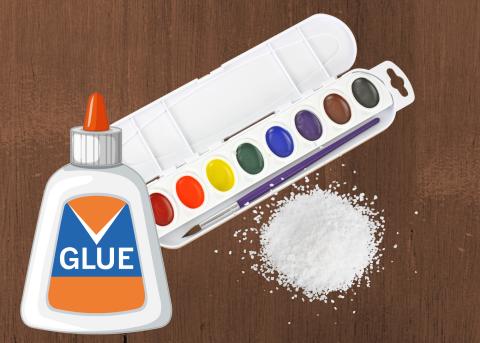 supplies for salt painting