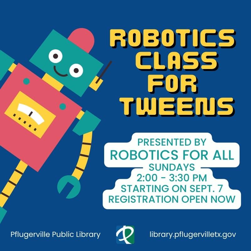 ROBOT WITH ROBOTICS FOR CLASS INFO