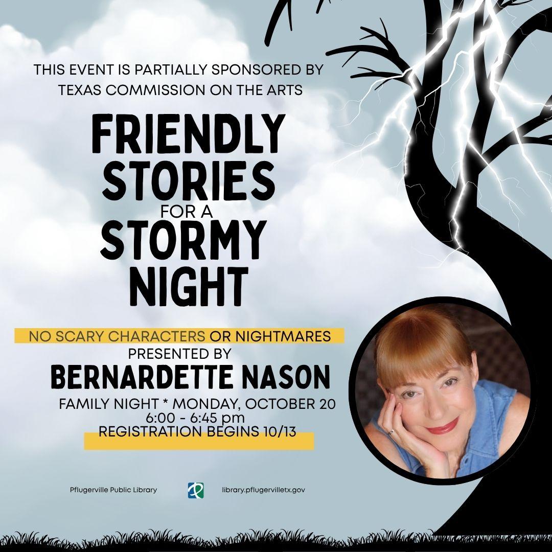 Information about event with picture of Bernardette